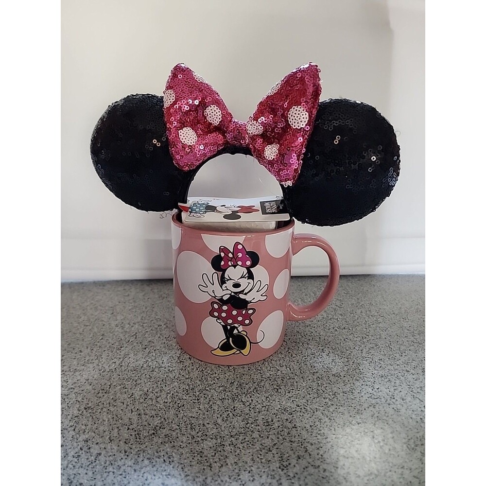 DISNEY - Minnie Mouse Mug and Headband Ears